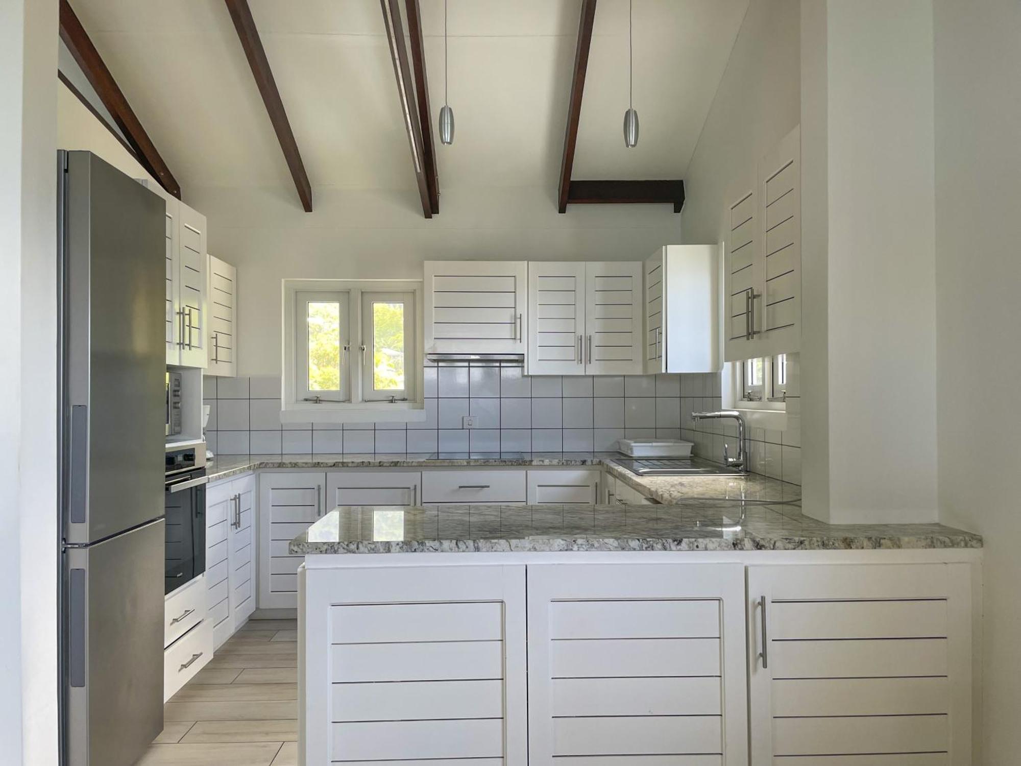 Vallonend Beachfront Villa With Excellent View Bel Ombre Exterior photo